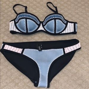 Blue Triangl Bikini